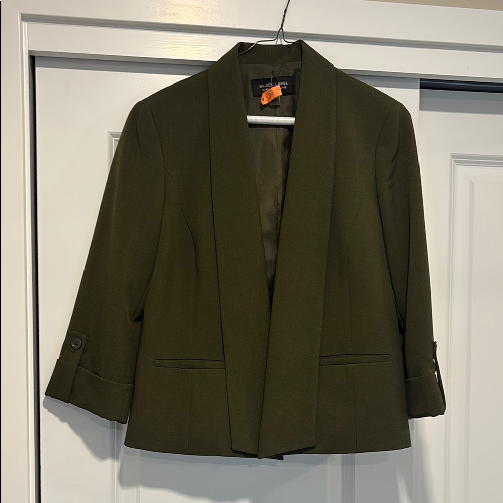 Olive Green Women's Blazer